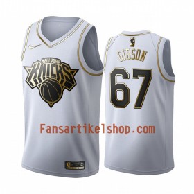 NBA New York Knicks Trikot Taj Gibson 67 Nike 2019-2020 Weiß Golden Edition Swingman - Herren